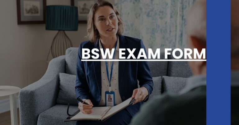 BSW Exam Form Feature Image