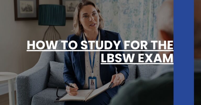 How to Study for the LBSW Exam Feature Image