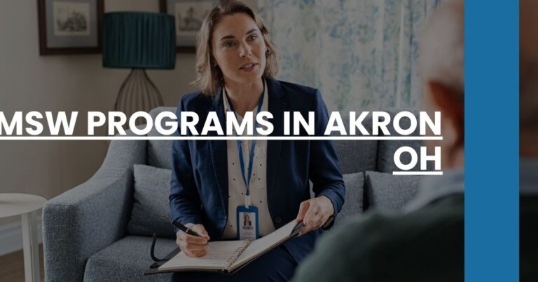 MSW Programs in Akron OH Feature Image