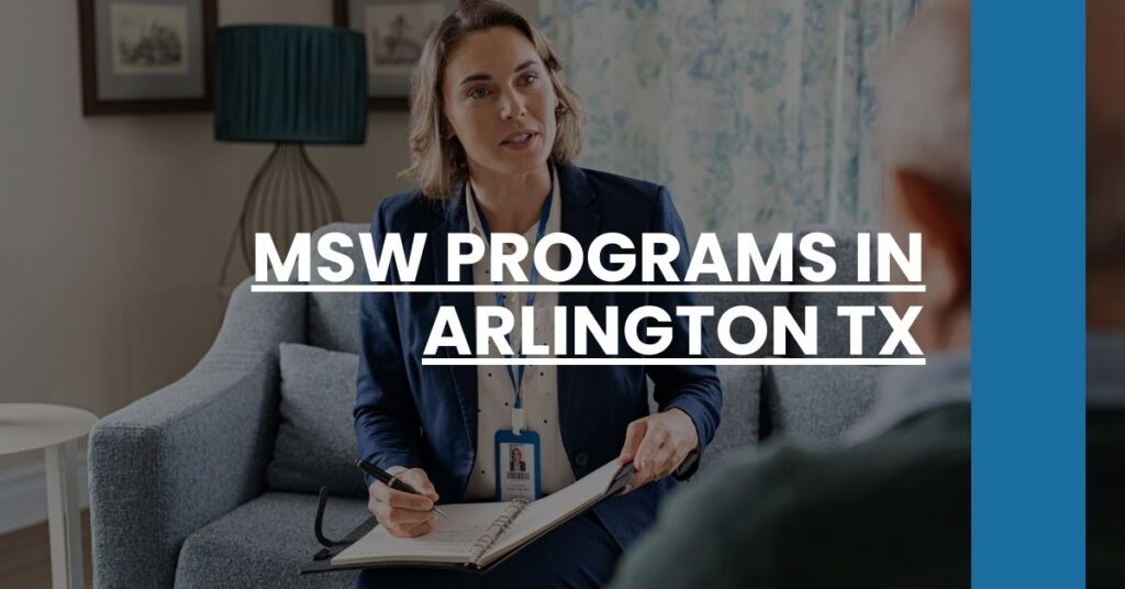 MSW Programs in Arlington TX Feature Image