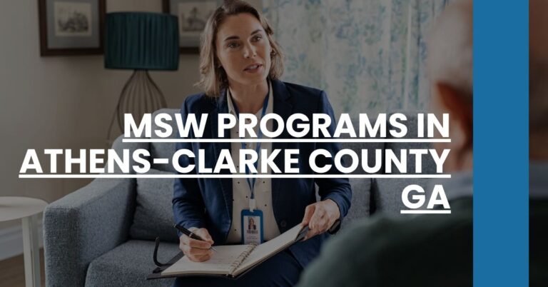 MSW Programs in Athens-Clarke County GA Feature Image