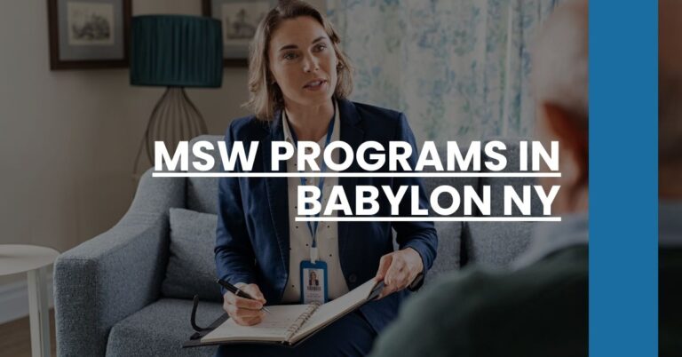 MSW Programs in Babylon NY Feature Image