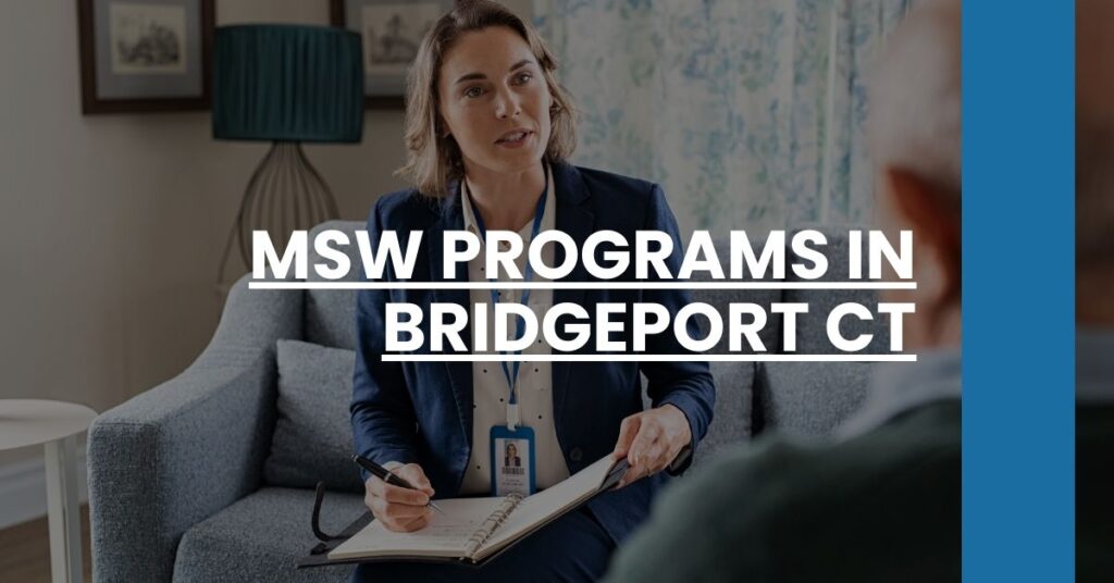 MSW Programs in Bridgeport CT Feature Image