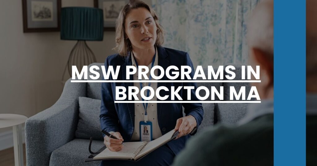 MSW Programs in Brockton MA Feature Image