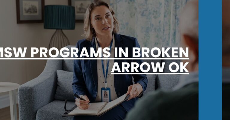 MSW Programs in Broken Arrow OK Feature Image