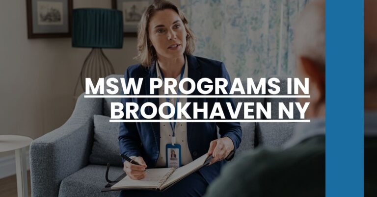 MSW Programs in Brookhaven NY Feature Image