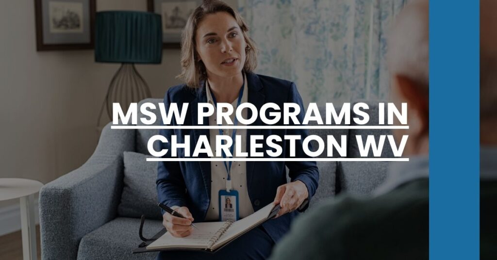 MSW Programs in Charleston WV Feature Image