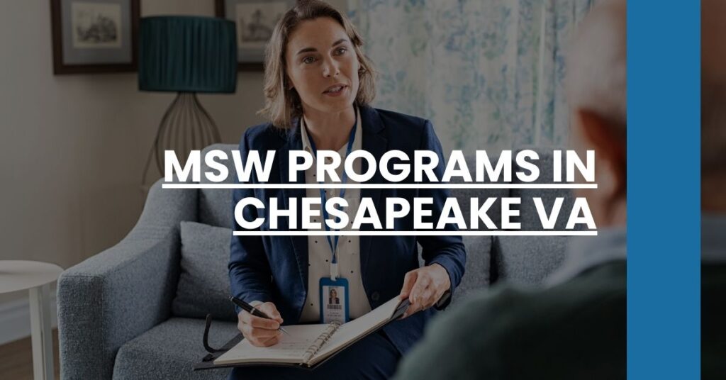 MSW Programs in Chesapeake VA Feature Image