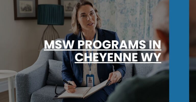 MSW Programs in Cheyenne WY Feature Image