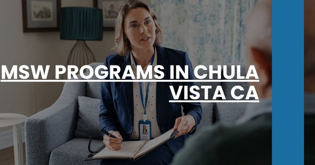 MSW Programs in Chula Vista CA Feature Image