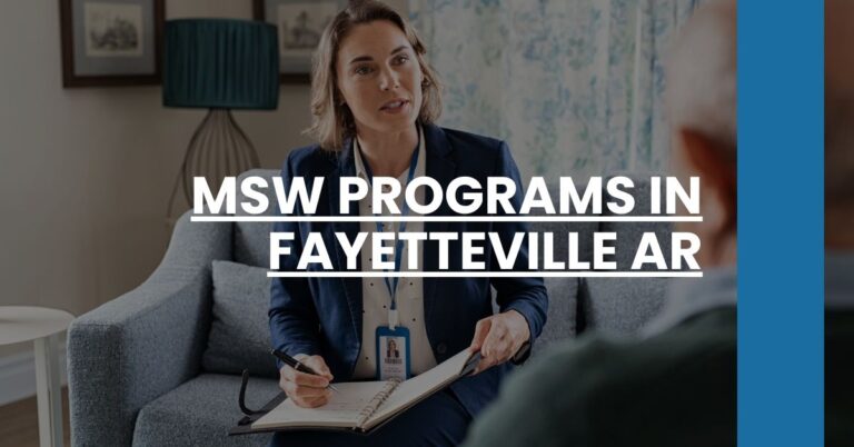 MSW Programs in Fayetteville AR Feature Image