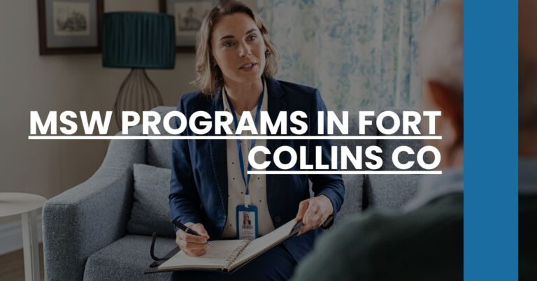 MSW Programs in Fort Collins CO Feature Image