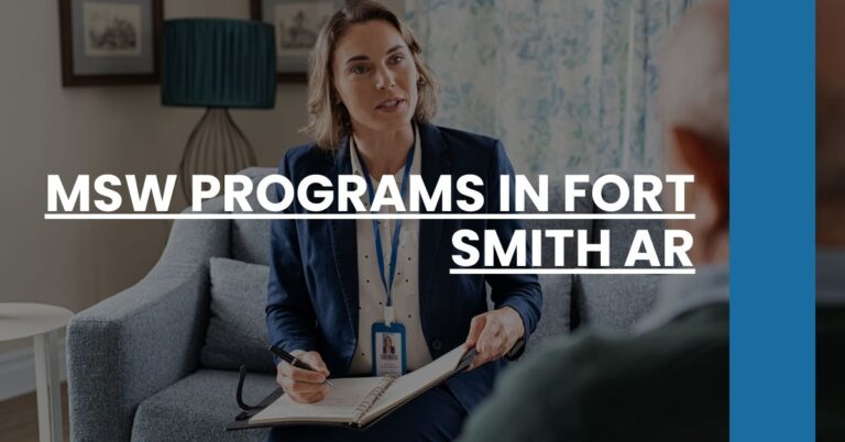 MSW Programs in Fort Smith AR Feature Image