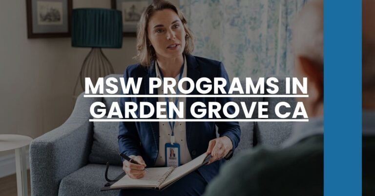 MSW Programs in Garden Grove CA Feature Image