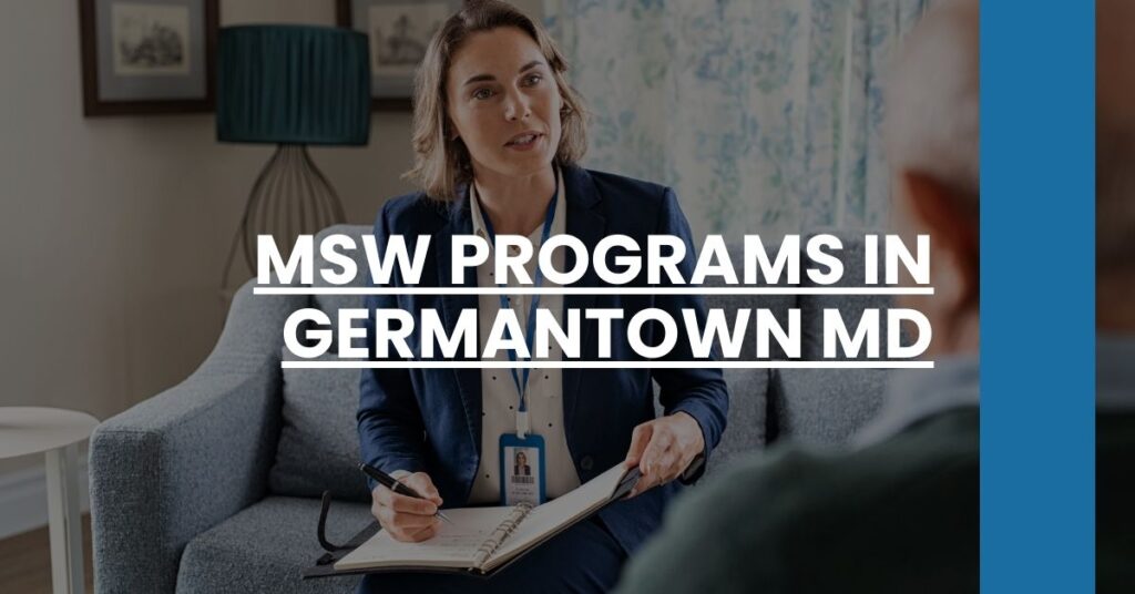 MSW Programs in Germantown MD Feature Image