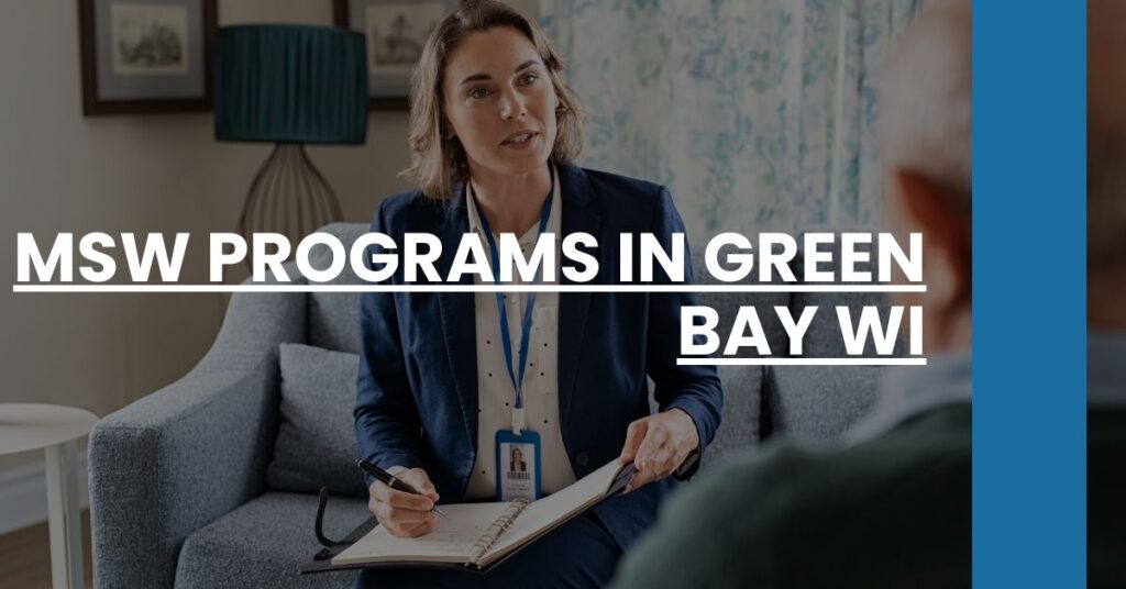 MSW Programs in Green Bay WI Feature Image