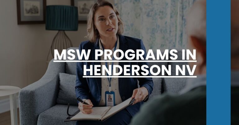 MSW Programs in Henderson NV Feature Image