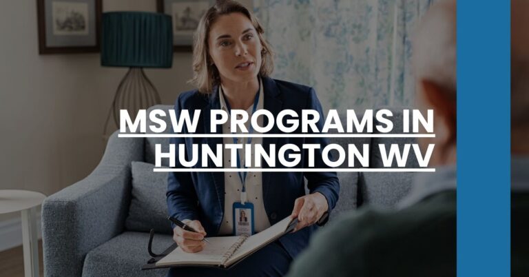 MSW Programs in Huntington WV Feature Image