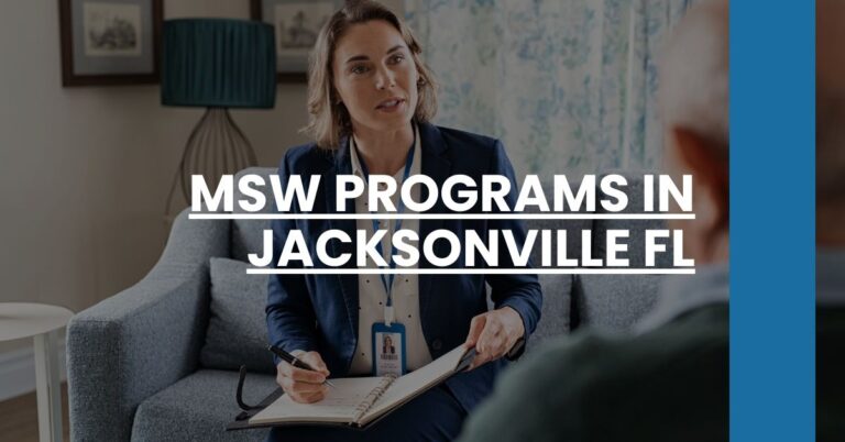 MSW Programs in Jacksonville FL Feature Image