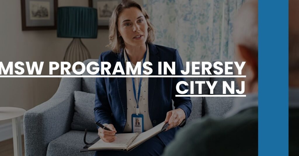 MSW Programs in Jersey City NJ Feature Image