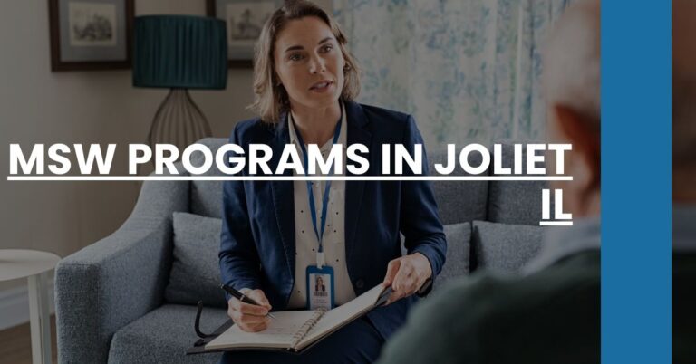 MSW Programs in Joliet IL Feature Image