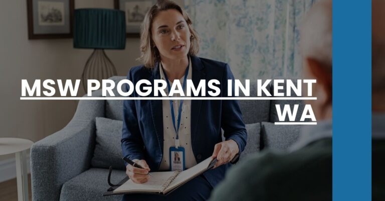 MSW Programs in Kent WA Feature Image