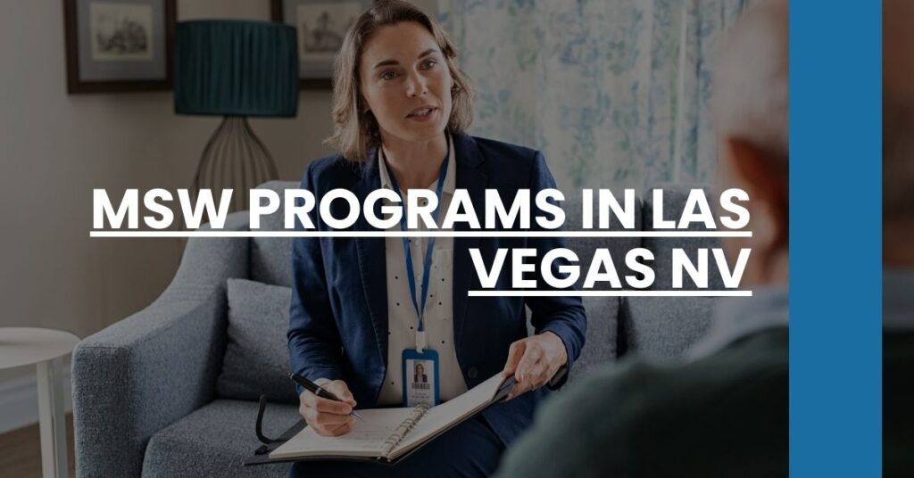 MSW Programs in Las Vegas NV Feature Image