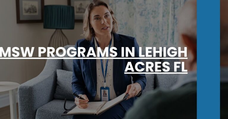 MSW Programs in Lehigh Acres FL Feature Image