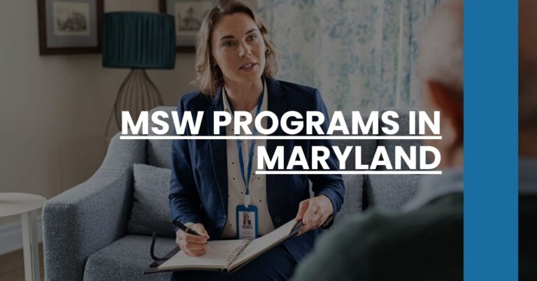 MSW Programs in Maryland Feature Image