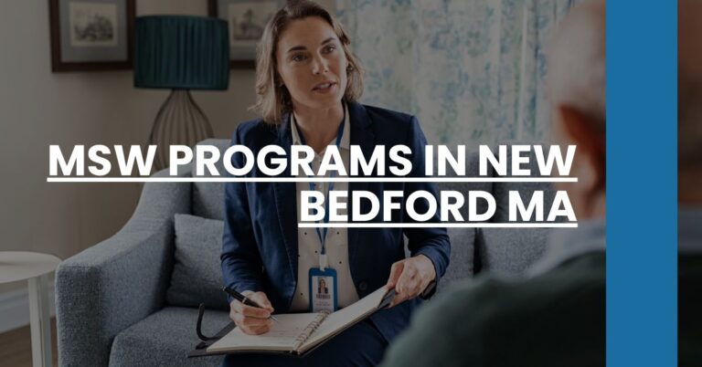 MSW Programs in New Bedford MA Feature Image