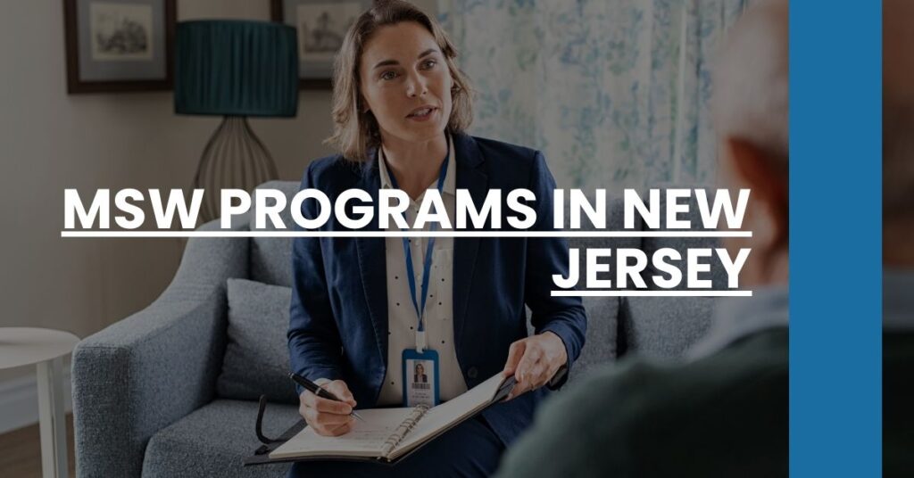 MSW Programs in New Jersey Feature Image