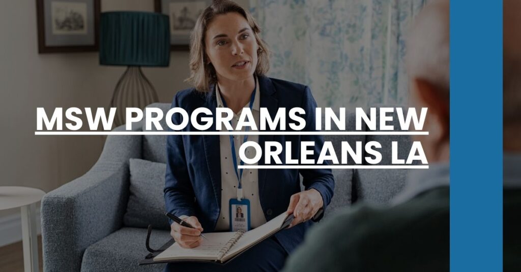 MSW Programs in New Orleans LA Feature Image