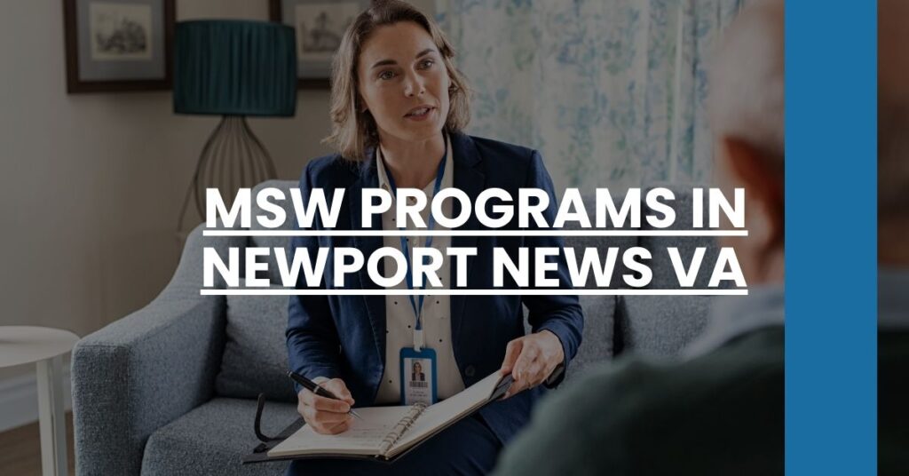 MSW Programs in Newport News VA Feature Image