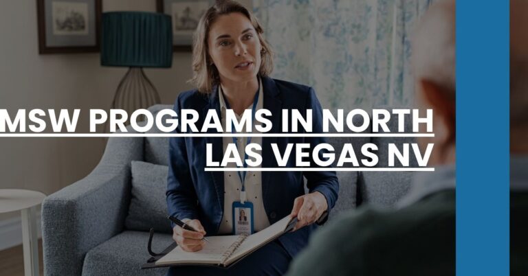 MSW Programs in North Las Vegas NV Feature Image