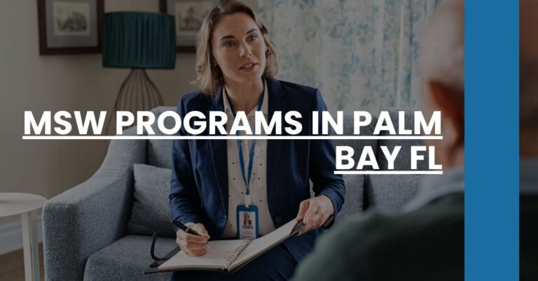 MSW Programs in Palm Bay FL Feature Image