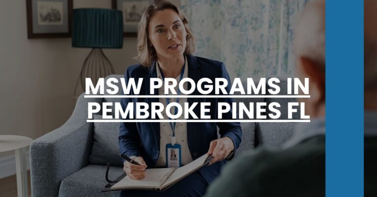 MSW Programs in Pembroke Pines FL Feature Image