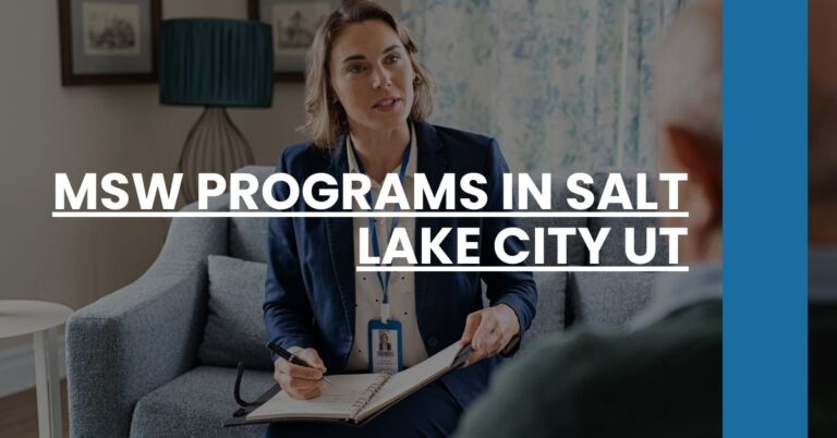 MSW Programs in Salt Lake City UT Feature Image