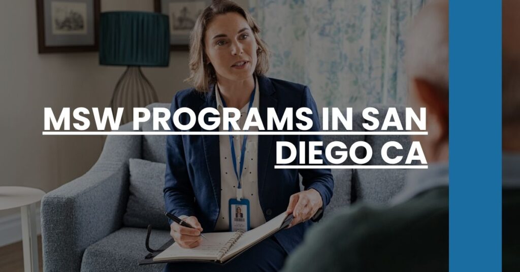 MSW Programs in San Diego CA Feature Image