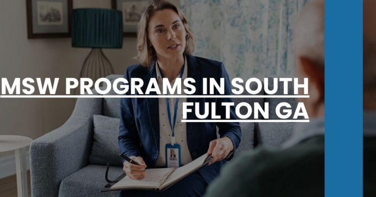 MSW Programs in South Fulton GA Feature Image