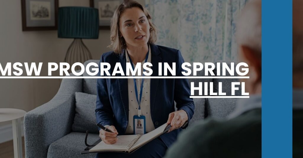 MSW Programs in Spring Hill FL Feature Image