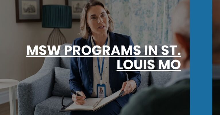 MSW Programs in St. Louis MO Feature Image