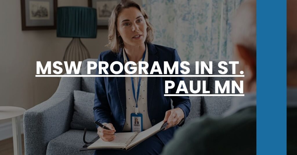 MSW Programs in St. Paul MN Feature Image