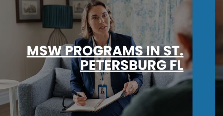 MSW Programs in St. Petersburg FL Feature Image