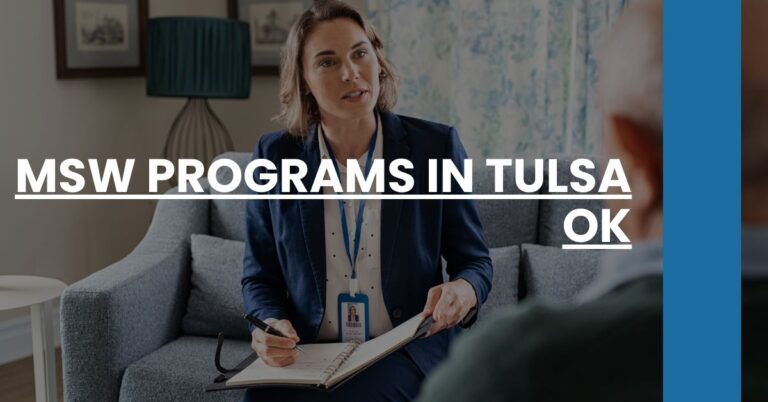 MSW Programs in Tulsa OK Feature Image