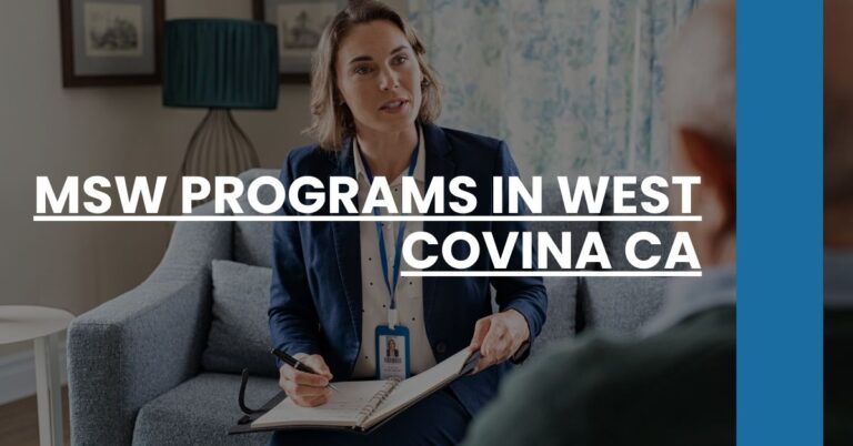 MSW Programs in West Covina CA Feature Image