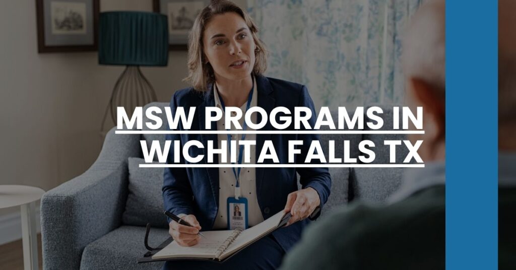 MSW Programs in Wichita Falls TX Feature Image