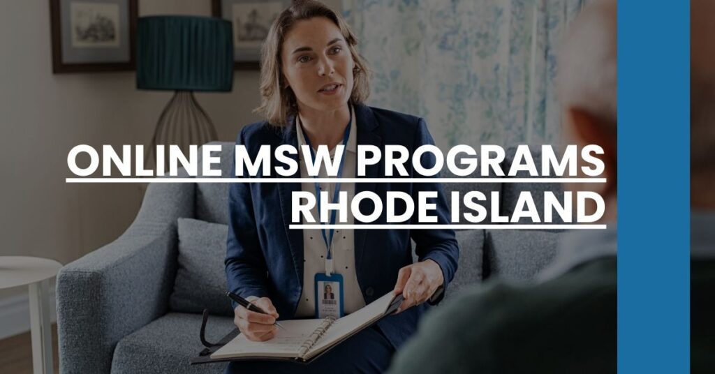 Online MSW Programs Rhode Island Feature Image