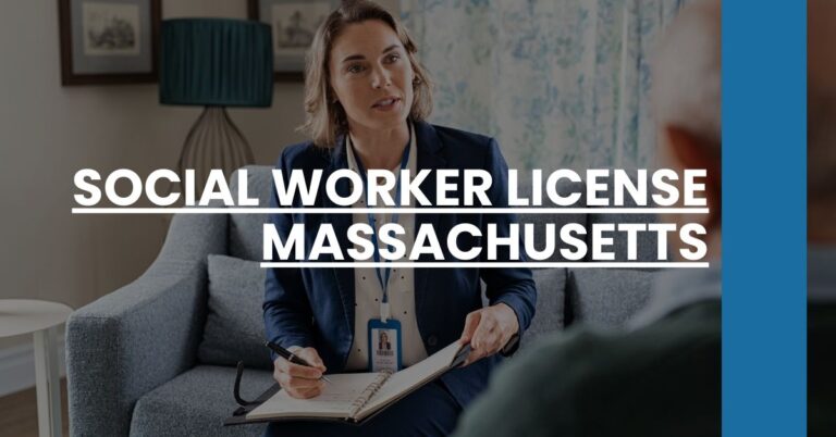 Social Worker License Massachusetts Feature Image